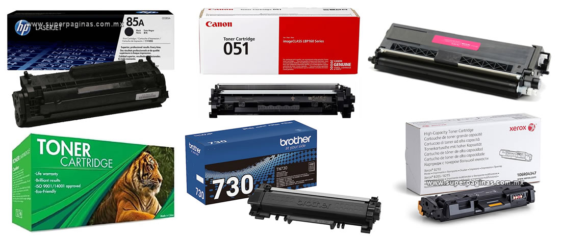 Cartuchos de Toner Originales, Genericos, Compatibles, Remanufacturados y Rellenados Económicos en CDMX