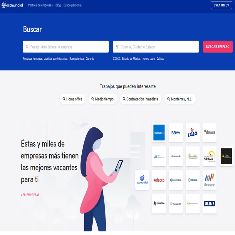 OCCMundial - Ofertas de Empleo y Trabajos en México