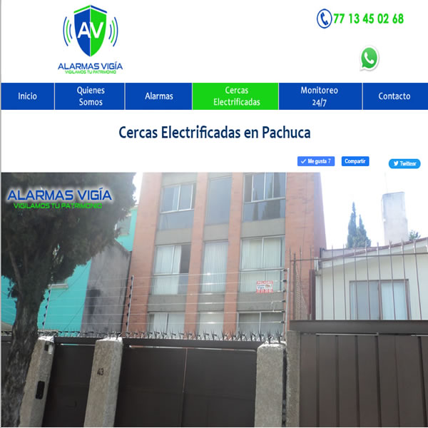 Cercas Electrificadas en Pachuca, Hidalgo Para Casas y Negocios