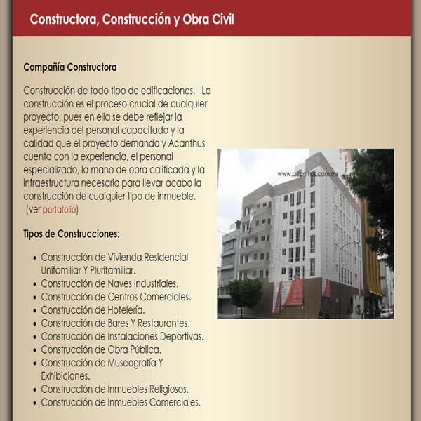 Compañía Constructora en México