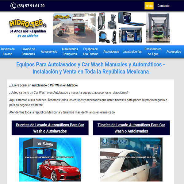 Equipos Para Car Wash y Autolavados