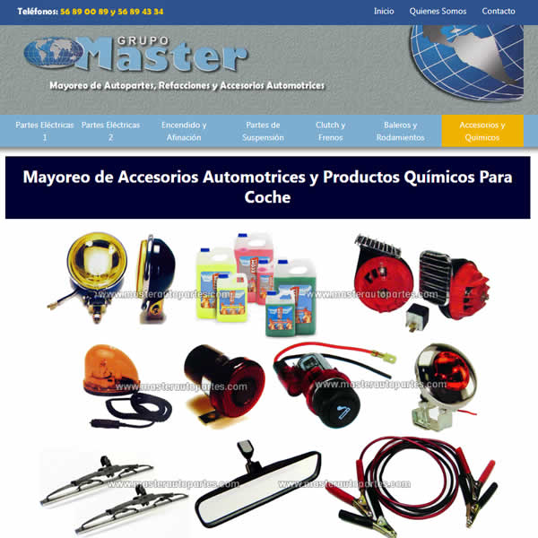 Accesorios Automotrices al Mayoreo